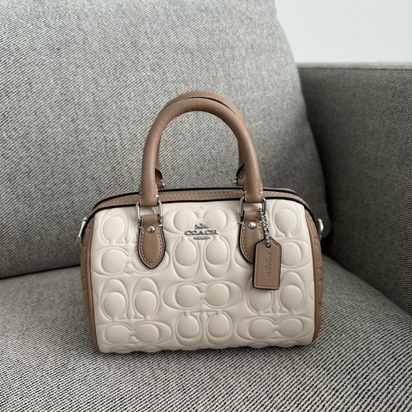 Coach Coach Mini Rowan Crossbody In Signature Leather CY744 - Picture 1 of 7